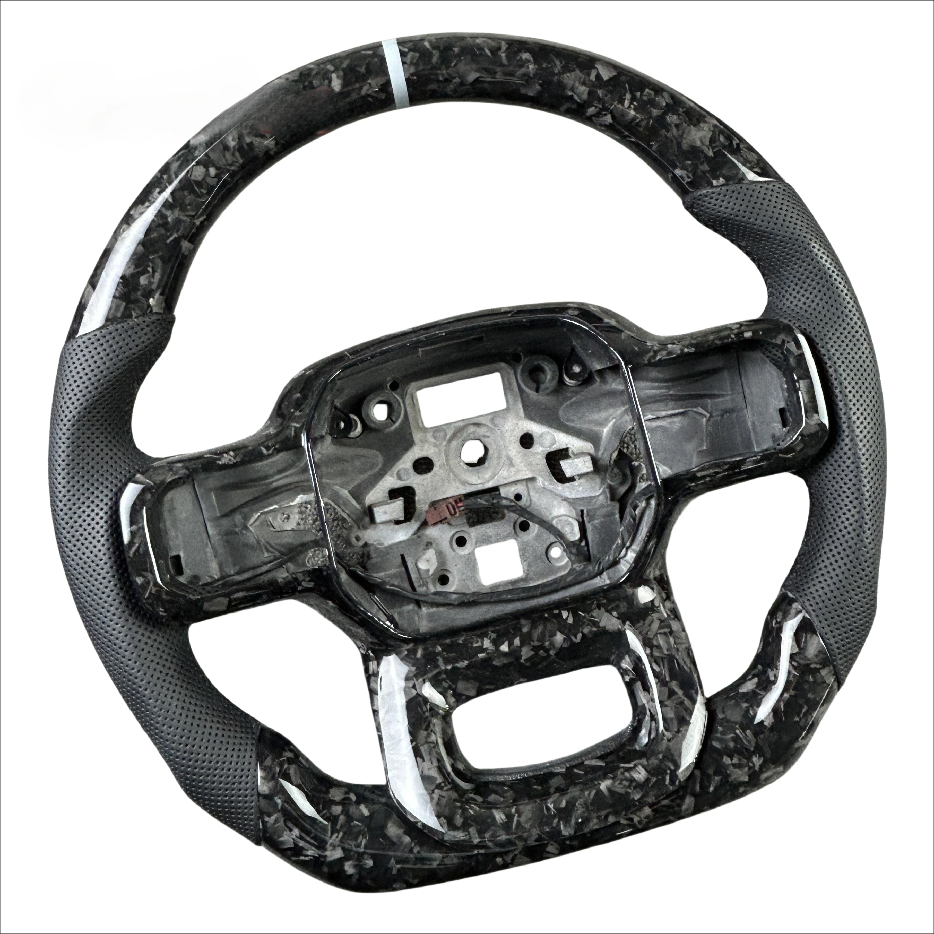 

2023 For Ford Ranger Wildtrak Everest Carbon Fiber Steering Wheel Custom Car Accessory