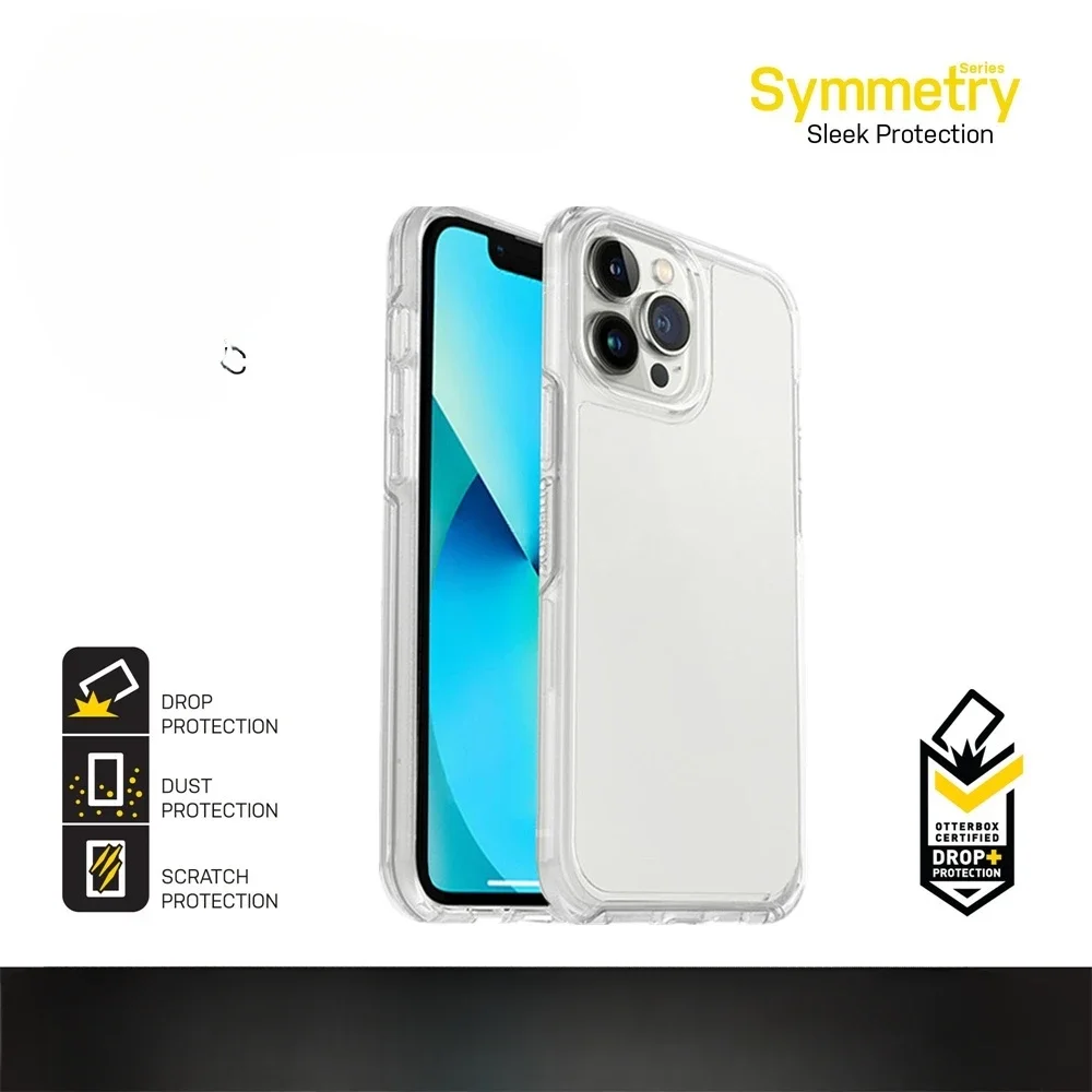 BX case OTt-er clear Symmetry Series Phone Case For iPhone 16 15 pro max 15plus 16plus box~  Phone Cover With Retail Package