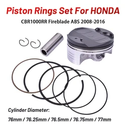 Motorcycle Piston Rings STD 76mm ~ 77mm for HONDA CBR1000RR CBR1000 CBR 1000 RR 2008 2009 2010 2011 2012 2013 2014 2015 2016