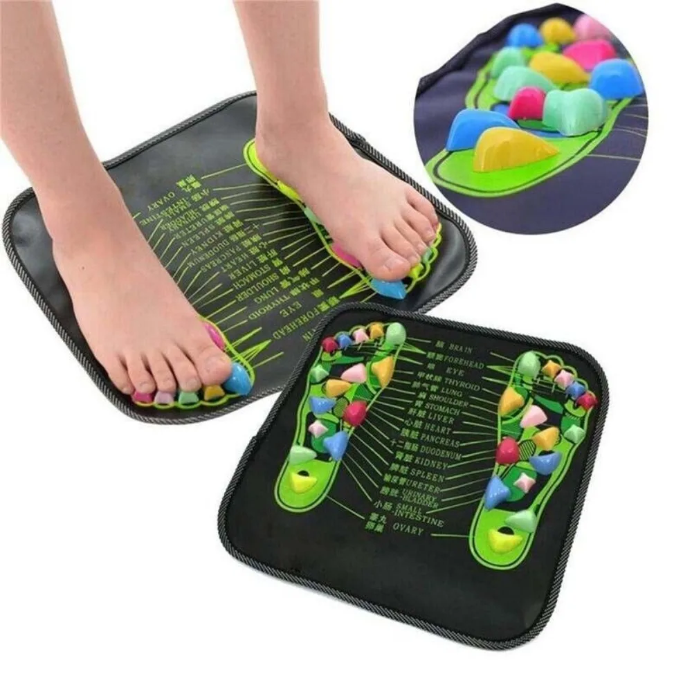 

Acupoint Mat Pain Relieve Foot Massager Massage Pad Walk Stone Mat Reflexology Walk