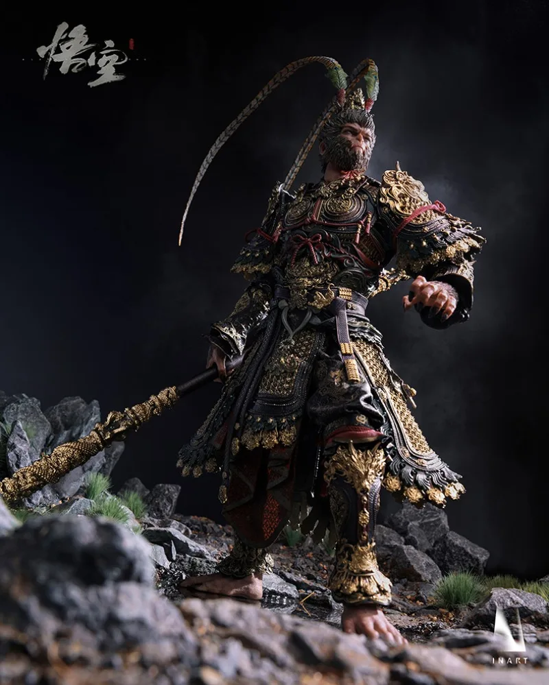 Queen Studio INART 1/6 MAG015, le mythe noir WUKONG, ensemble d'armure de grande sauge, figurines d'action Anime, modèle de jouets, cadeau en PVC, en Stock