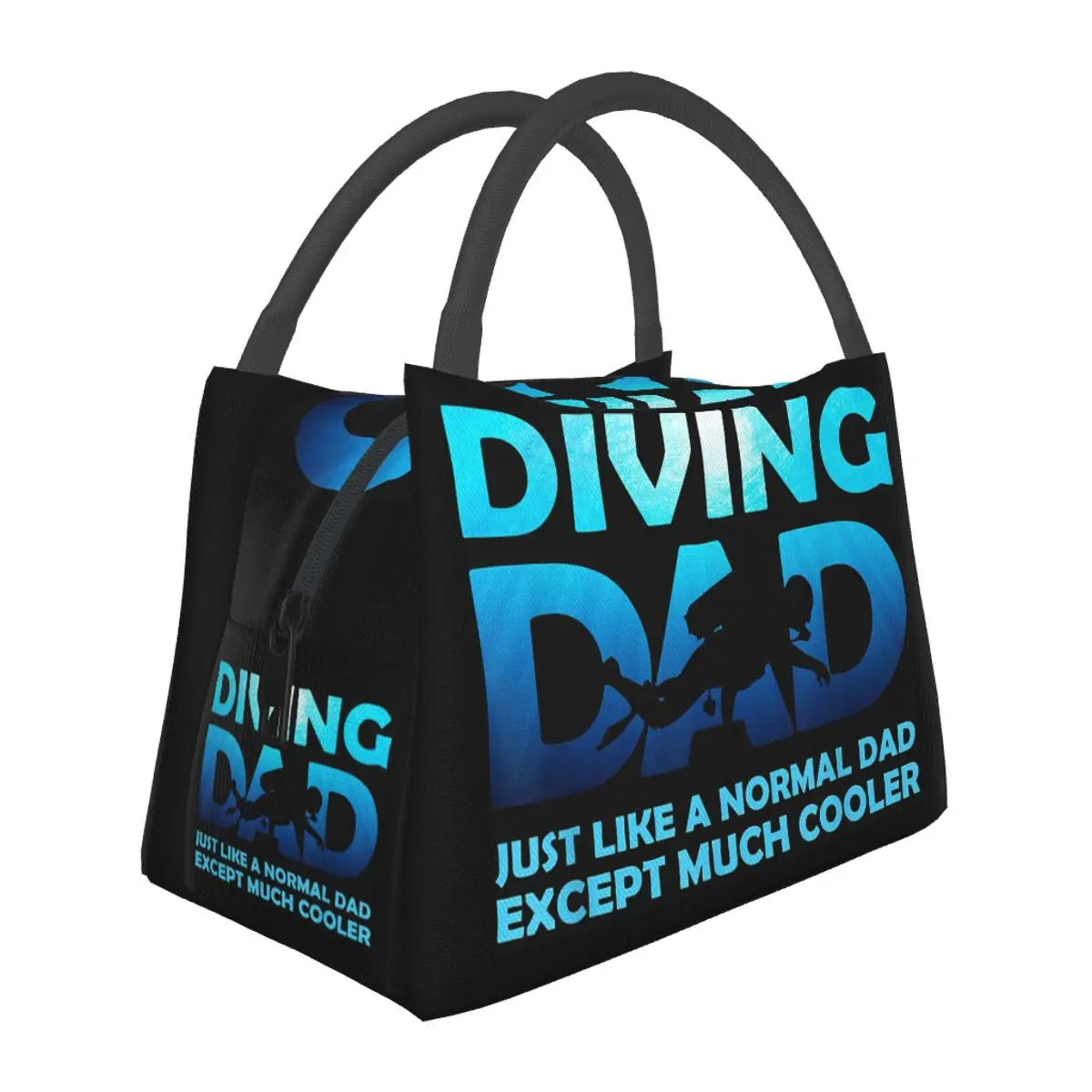 Scuba Dive Flag Bubble Diving Diver Lunch Bag for Women Bento Storage Food Boxes Container Cooler Thermal Lunch Box Tote