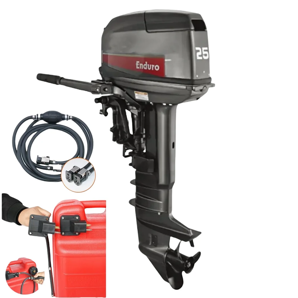 BRH 4 Cylinder 4 Stroke Water-cooled Electric Start Marine Outboard Engine Eco Friendly Boat Motor River Lake Coastal