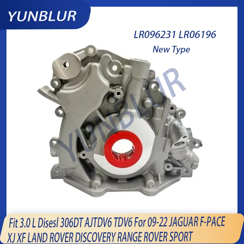 

SDV6 Engine Oil Pump Fit 3.0 3.6 L Disesl 306DT AJTDV6 TDV6 For 09-22 JAGUAR F-PACE XJ XF LAND ROVER DISCOVERY RANGE ROVER SPORT