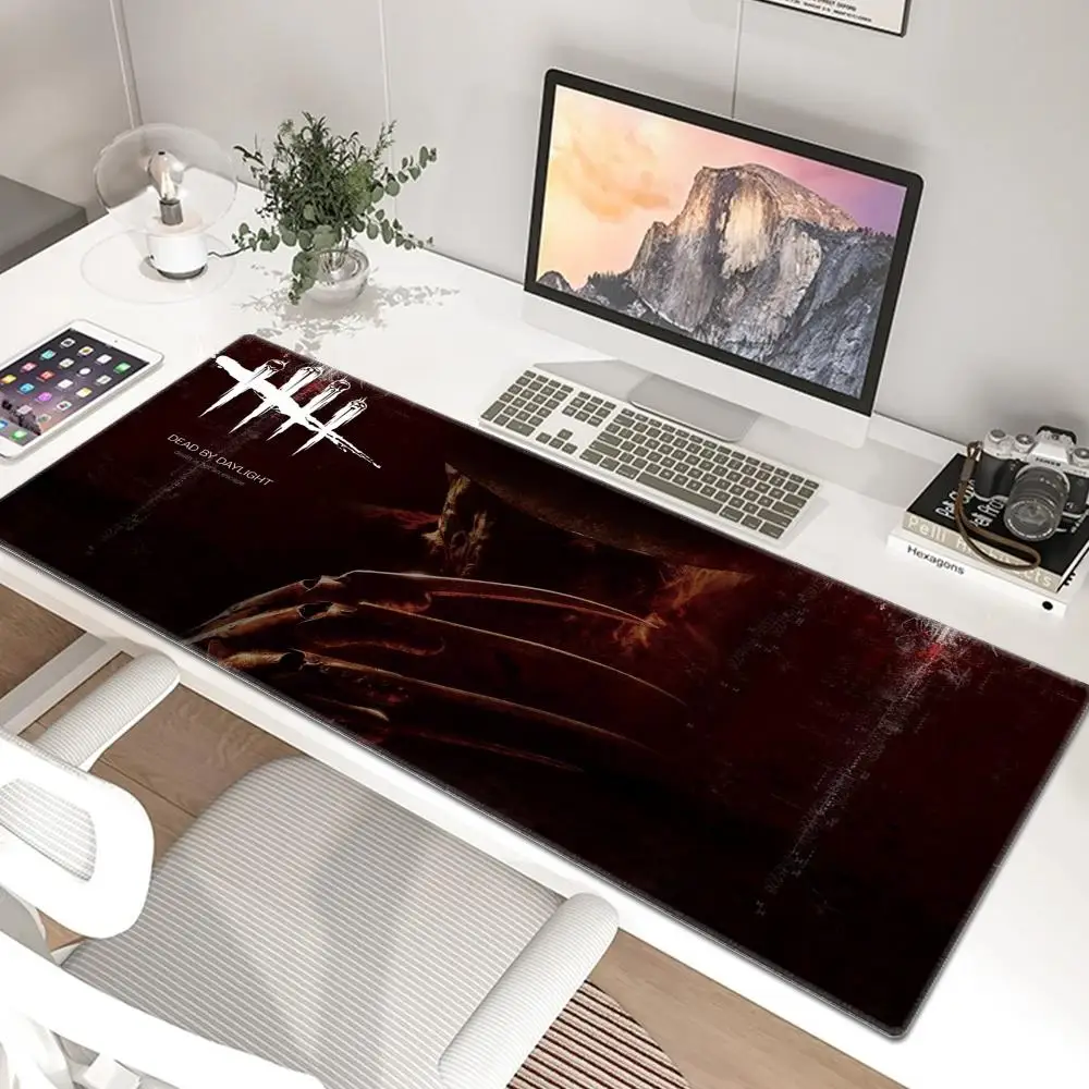 Large Computer Mousepad Rubber Non-slip Extend Deskmat XL Laptop Keyboard Cabinet Gaming D-Dead By D-Daylight Office Accessories
