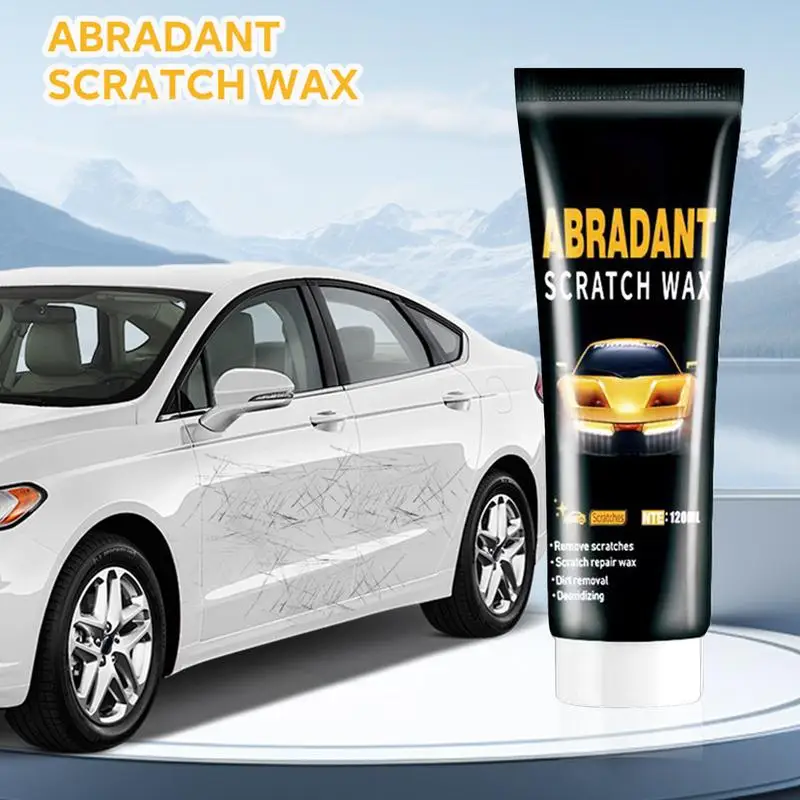 Car Wax Polish Car Scratch Remover Car Polish Scratch Care 120ml Car Paint Scratch Repair For All Vehicle Paint Care