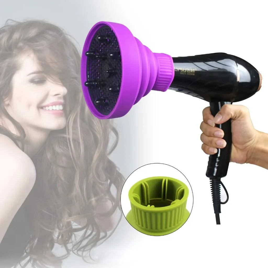 

Suitable 4-4.8cm Universal Hair Curl Diffuser Cover Diffuser Disk Hairdryer Curly Drying Blower Hair Styling Tool Accessories