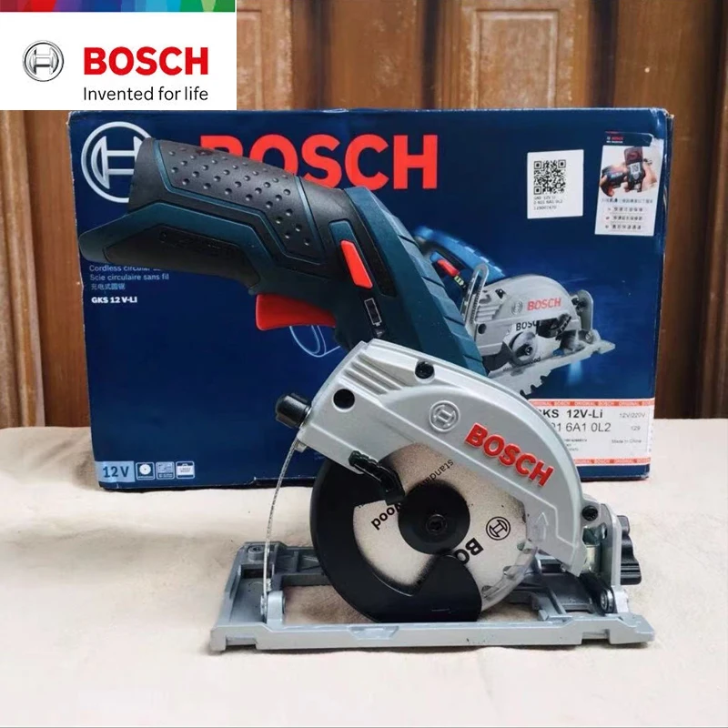 BOSCH GKS 12V-LI Cordless Circular Saw Professional Multifunctional Rechargeable Woodworking Electric Saw GKS12V-LI Power Tools