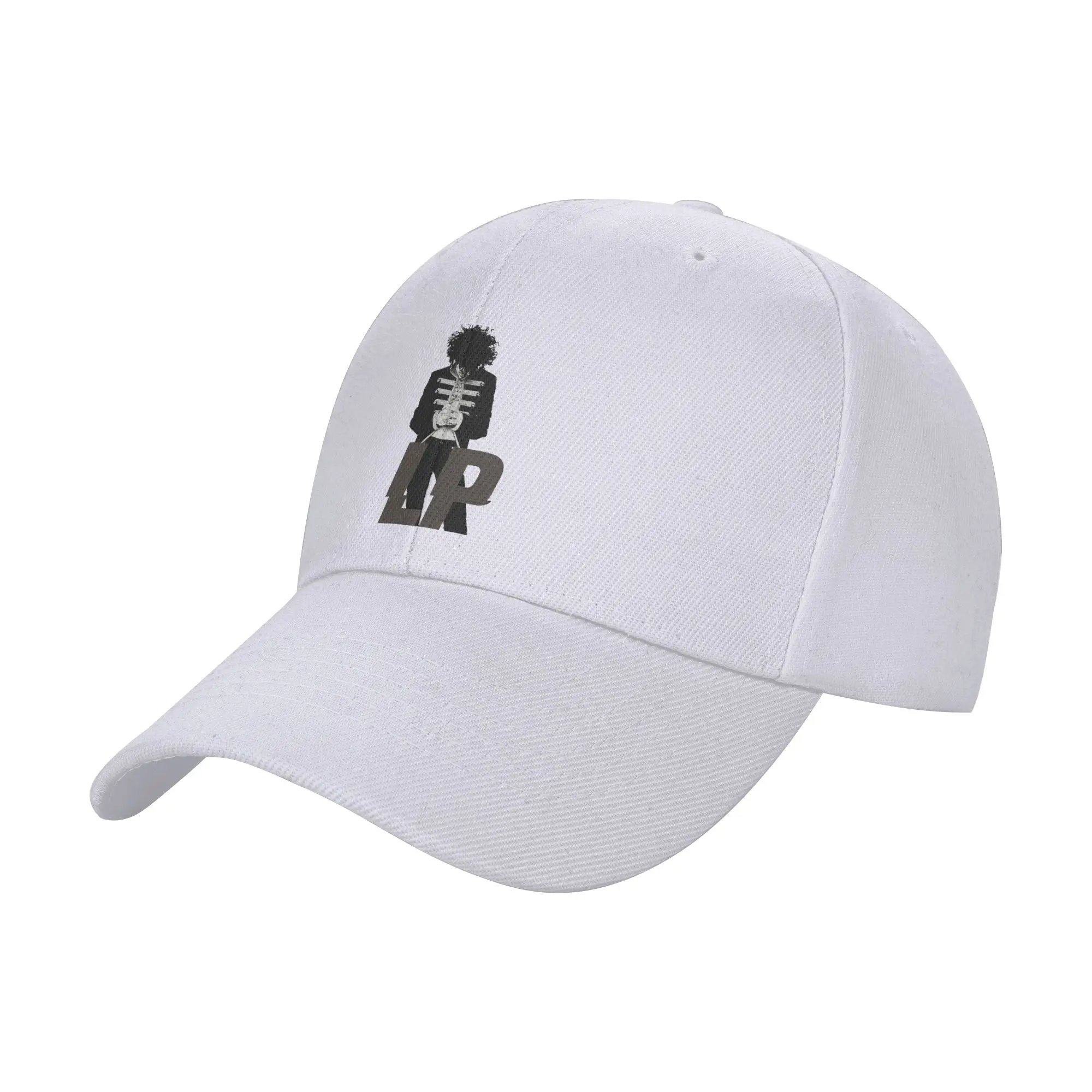 Laura Pergolizzi Graphic Lp Curved Brim Baseball Cap American Street Style Visor Cap
