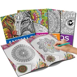 Libro para colorear para niños, libro de dibujo dibujado a mano para niños pequeños de Aprendizaje Temprano