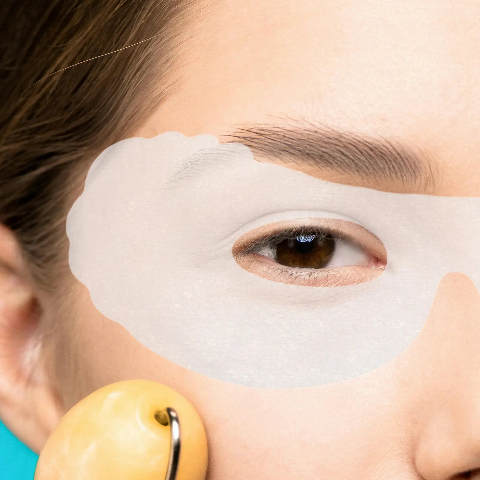 200Pcs Eye Mask Wraps Ultra-Thin Soft Fabric Patches Moisturizing Hydrating Eye Care Sheets for Home Spa Salon