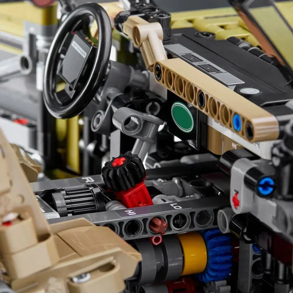 2573PCS Technical Land Off-road Defender Sports Car Building Blocks Set Model MOC Vehicle Toys Bricks for Boys Adult Gifts