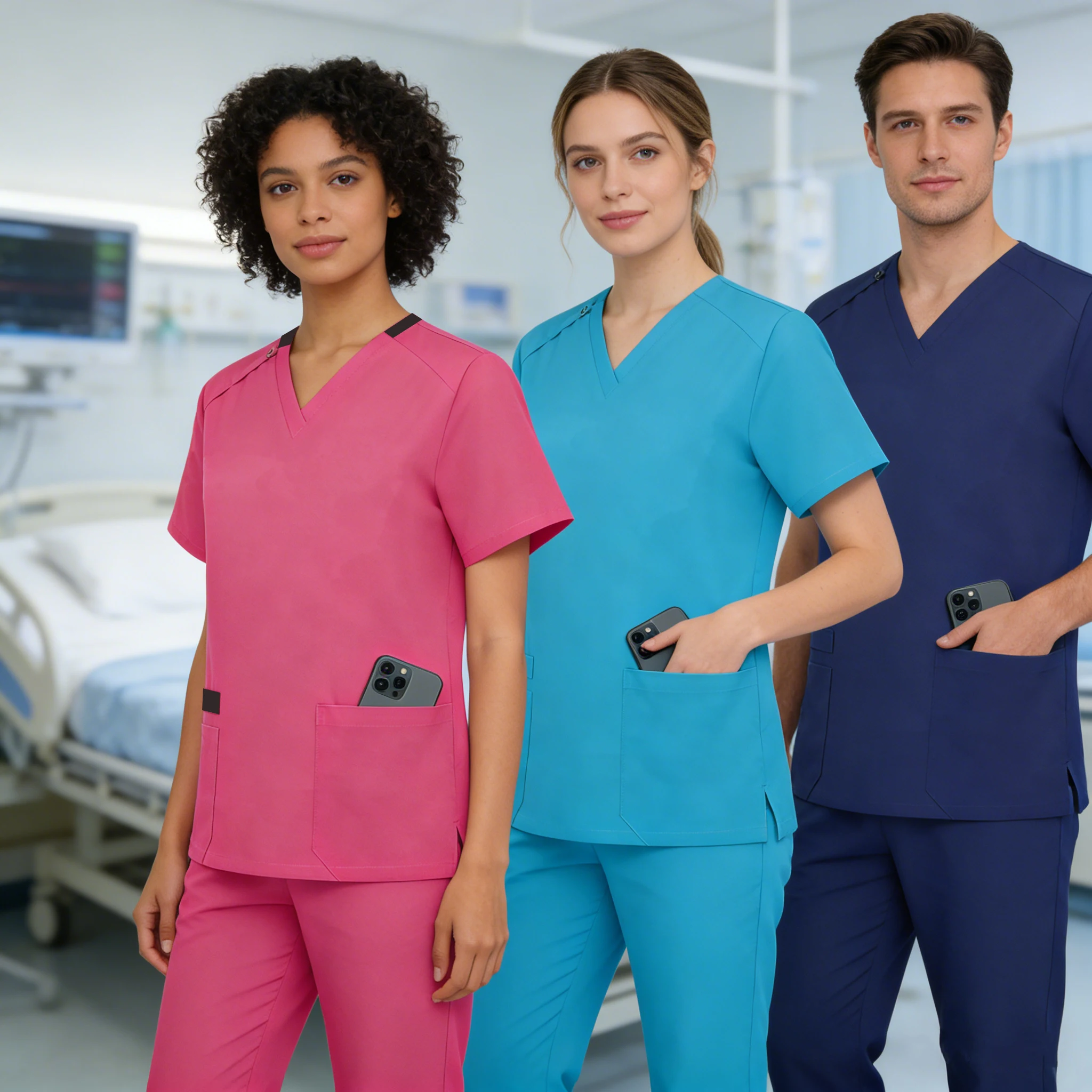 

Медицинская униформа для стоматологов, ветеринаров и медсестер: футболка, топ, блузка для работы в клинике, больнице, ветеринарной клинике