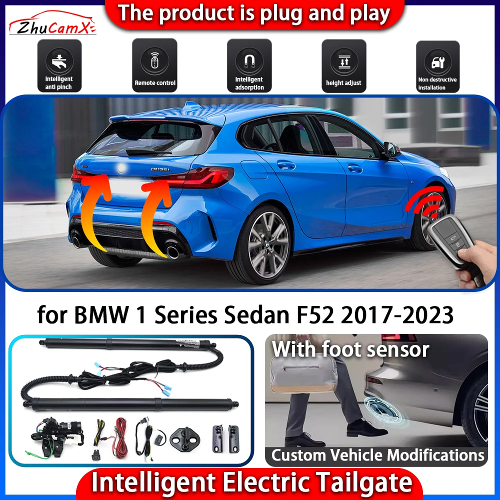 ZhuCamX Smart Powered Tailgate System for BMW 1 Series Sedan F52 2017-2023 Automatic Intelligent Electric Trunk Lift Control Kit