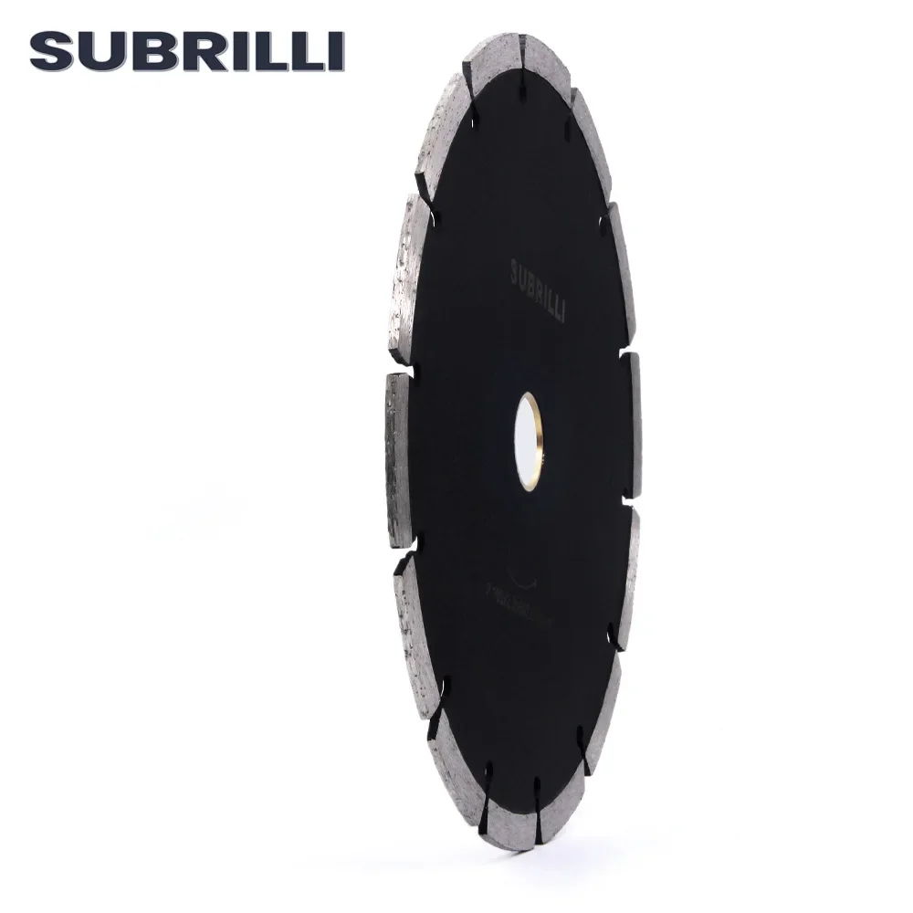Subrilli-コンクリート大理石石タイル用の7インチ丸鋸刃,ドライおよびウェット使用,セラミックおよび大理石石切断用,180mm
