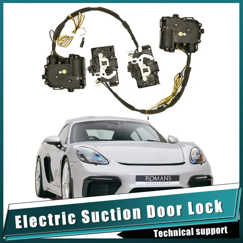 

Smart Auto Electric Suction Door Lock for Porsche 718 Automatic Soft Close Door Super Silence Car Vehicle Door