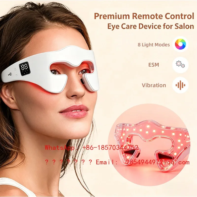 Red and Blue Light Beauty Instrument LED Infrared Light Beauty Instrument Beauty Eye Mask Eye Massager