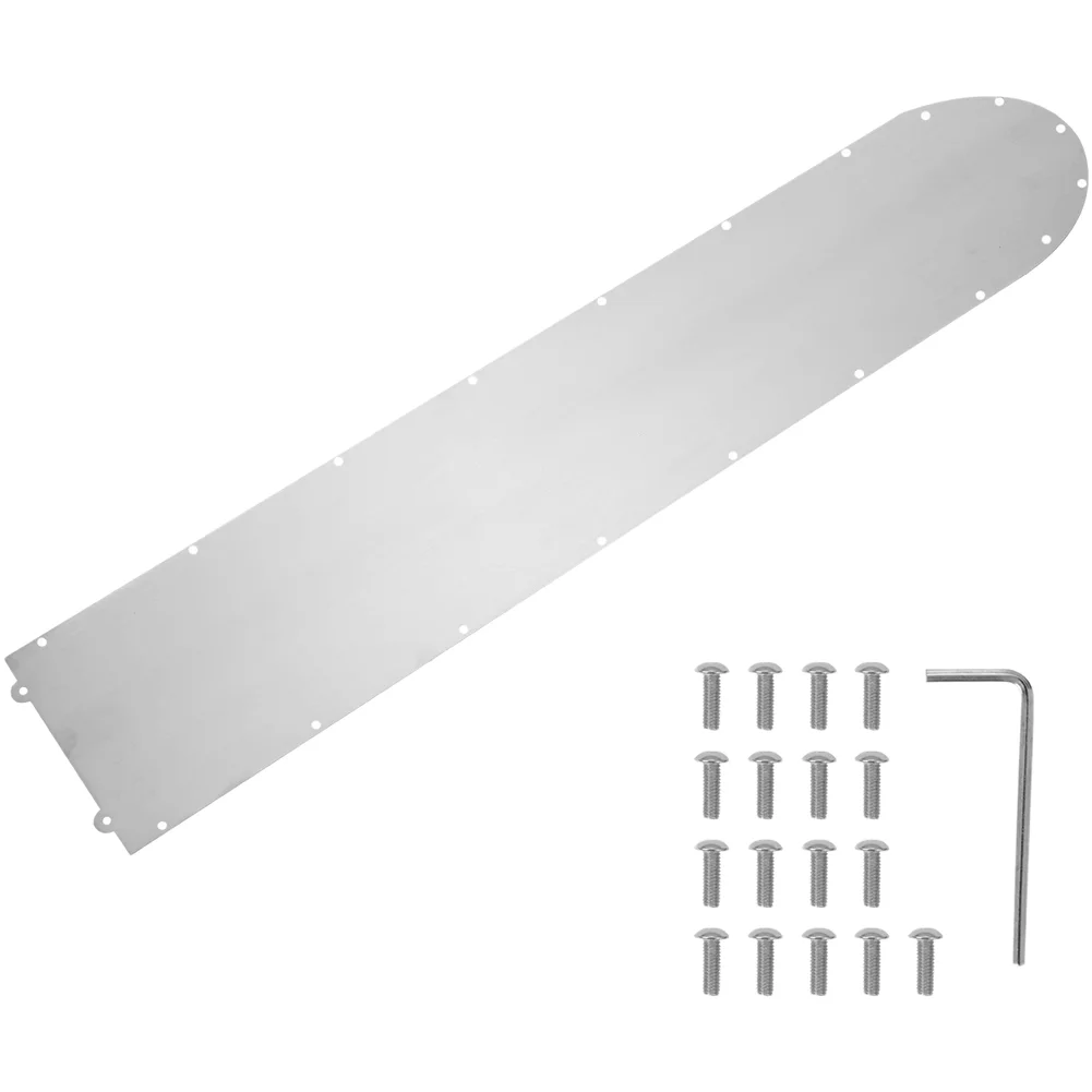 Stainless Steel Chassis Guard Plate Chassis Protection Plate For M365 Electric Scooter Bottom Protection Cover Anti Scratch