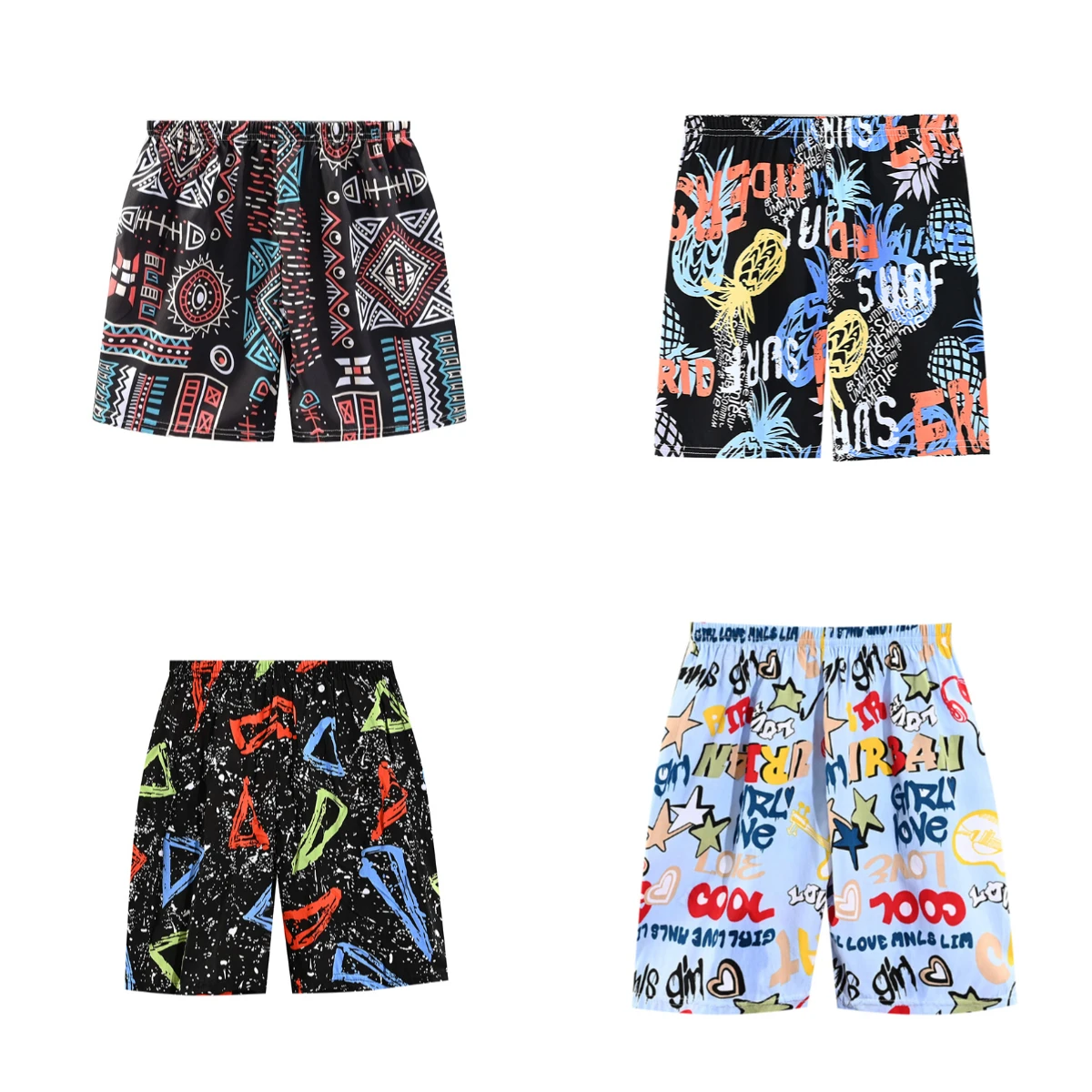 

Лето 2025 г., хит продаж, новые модные трендовые мужские шорты с 3D принтом, уличные повседневные уличные дышащие быстросохнущие шорты
