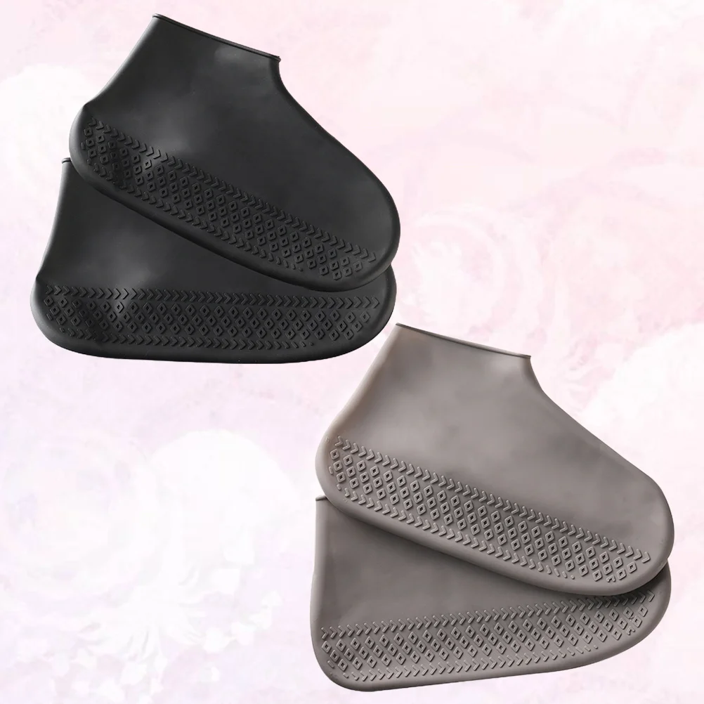 

Waterproof Shoe Covers Anti-skid Overshoes Silicone Case Anti-slip Boot Protector