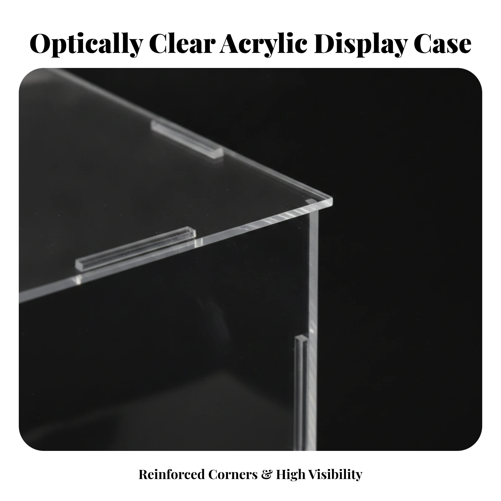 Прозрачная акриловая витрина д – обзор и цена Display Case Acrylic