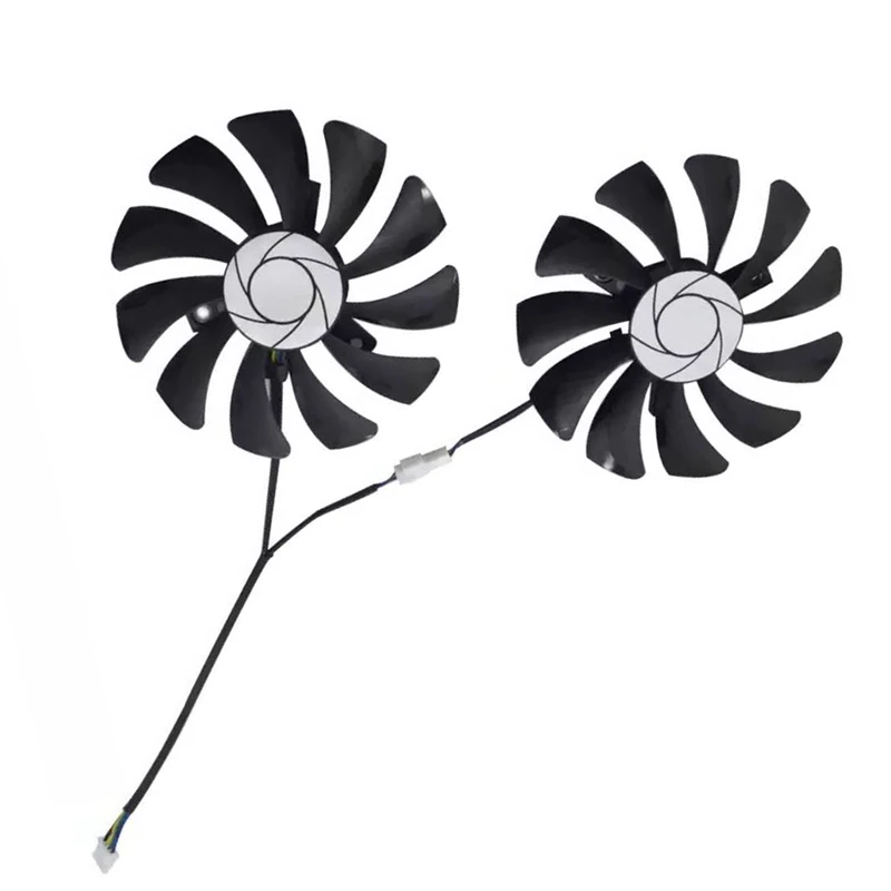 1 paire 85MM HA9010H12F-Z 4Pin Refroidisseur Ventilateur Pour gelée GTX 1060 OC 6G GTX 960 P106-100 P106 GTX1060 GTX960 foulant Carte Ventilateur