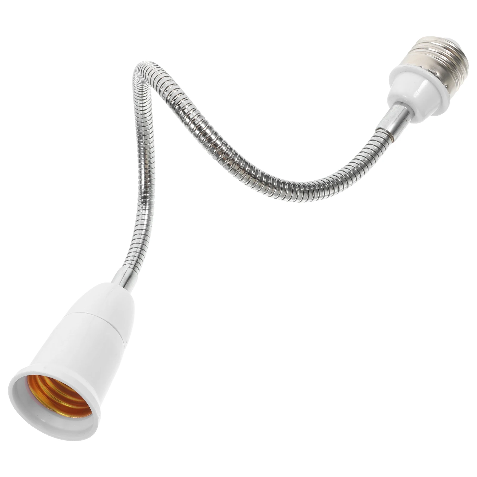 

E27 Lamp Holder Converter Flexible Extension Led Bulb Stem Socket Light Bulb Extender Electric Socket Multi Angle Durable