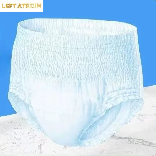 40pcs Disposable Leak Proof Paper Diaper Pants Adult Urinary Incontinence Underwear Breathable and Comfortable Pull-Up Diaper