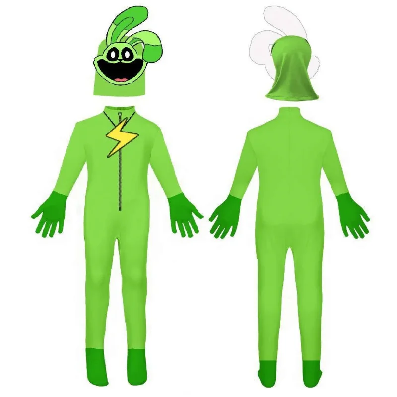 웃는 동물 고양이 코스프레 코스튬 아미날 유니콘 토끼 돼지 코끼리 곰 바디 슈트, 점프슈트 마스크, 소년 소녀 할로윈 코스튬