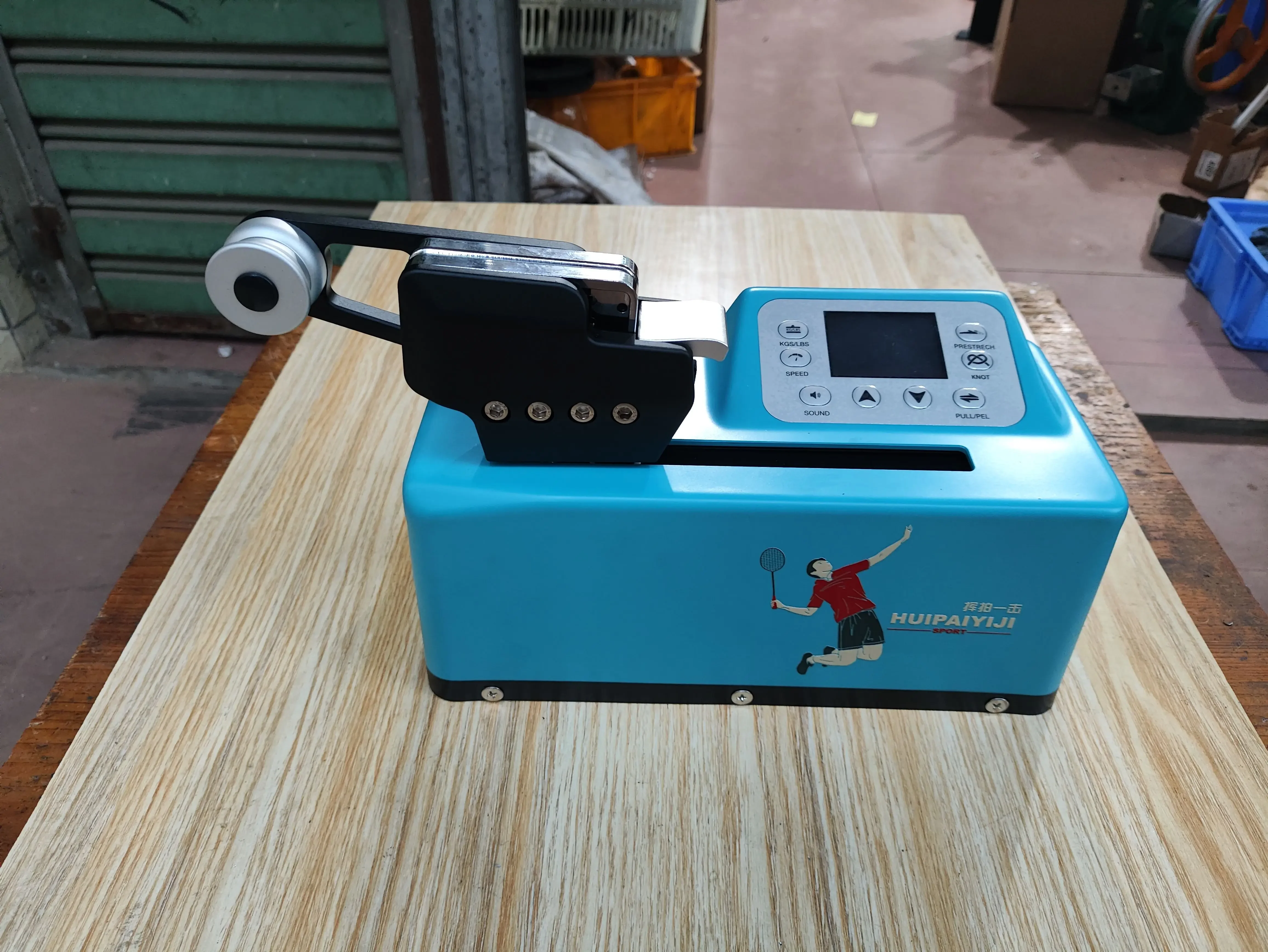 Badminton Racket Stringing Machine Threading Machine Computer Head Cable Pulling  Upgraded Computer Cable Pulling Machine