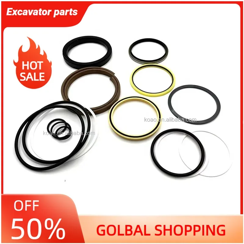 

Для HB365LC-3E0 Комплект уплотнений цилиндра 721-98-00510 721-98-00610 Расширитель CAT D3B DRY Komatsu Crane PC450-7 Komatsu Loader WA450-5