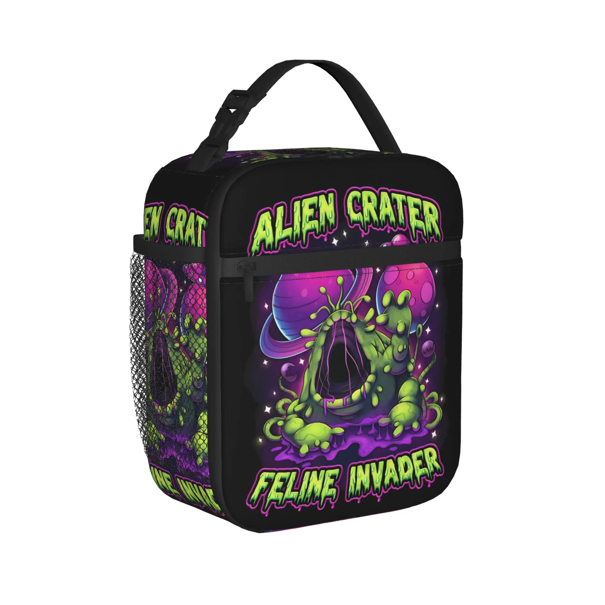 Mewgenics Crater Maker  Insulated Lunch Bag High Capacity  Meal Container Cooler Bag Tote Lunch Box  Food Handbags