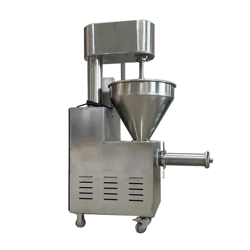 Stainless steel commercial fish pulp filter filter filter frequency control speed removal fish bone fish scale  skin  meat