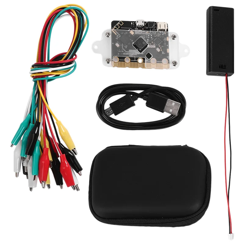 ABZW 마이크로비트 단일 보드 V2 키트 BBC 마이크로:비트 보드 내장 스피커 및 마이크 지원 기계 학습