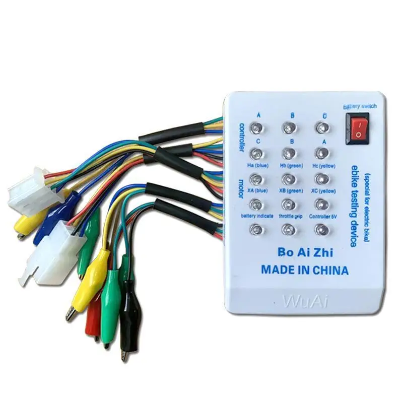 【CMO】Brushless Motor Tester Electro Car E-Bike Scooter Brushless Motor Controller Tester 60°/120° 24V/36V/48V/60V/72V