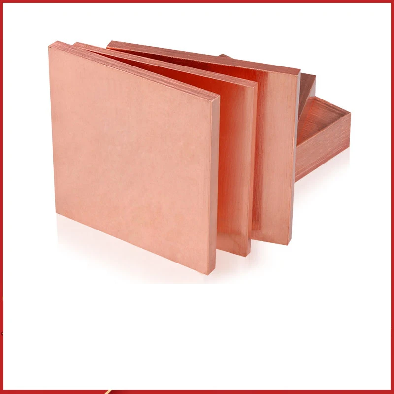 1/3/5/8Pcs 99.9% T2 Copper Sheet Plate DIY Handmade material Pure Copper Tablets DIY Material For Industry Mould Or Metal Art