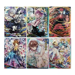 Anime Kamisato Ayaka Misaka Mikoto Violet Evergarden Ex Ssp Sp Card Game Collection Rare Card Kids Toys Boy Birthday Present