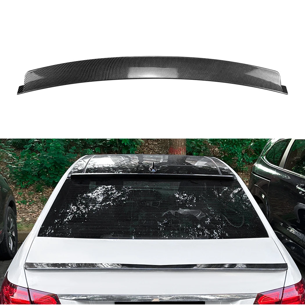 

For Mercedes-Benz E-Class W212 2010-2015 Car Trunk Roof Spoiler Rear Top Tail Wing Spoiler Car Body Kit Modification