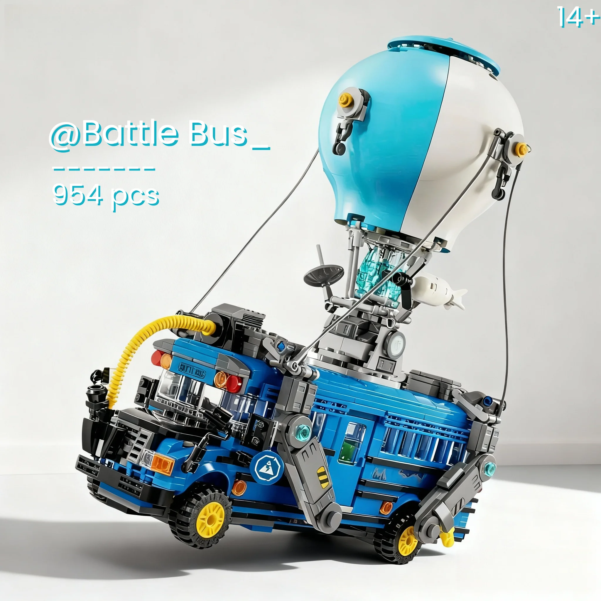 Ensemble de blocs de construction de Bus en briques, modèle de combat, MOC 2025, Compatible avec les particules, adapté aux cadeaux d'anniversaire et de noël, nouveauté 77073