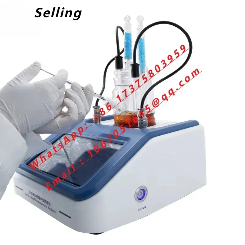 Lanende Karl Fischer Titrator Coulometric Method Titration Equipment