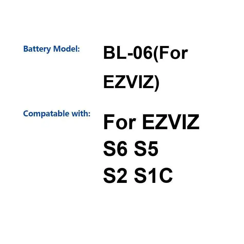 For Ezviz S6 S5 S2 …