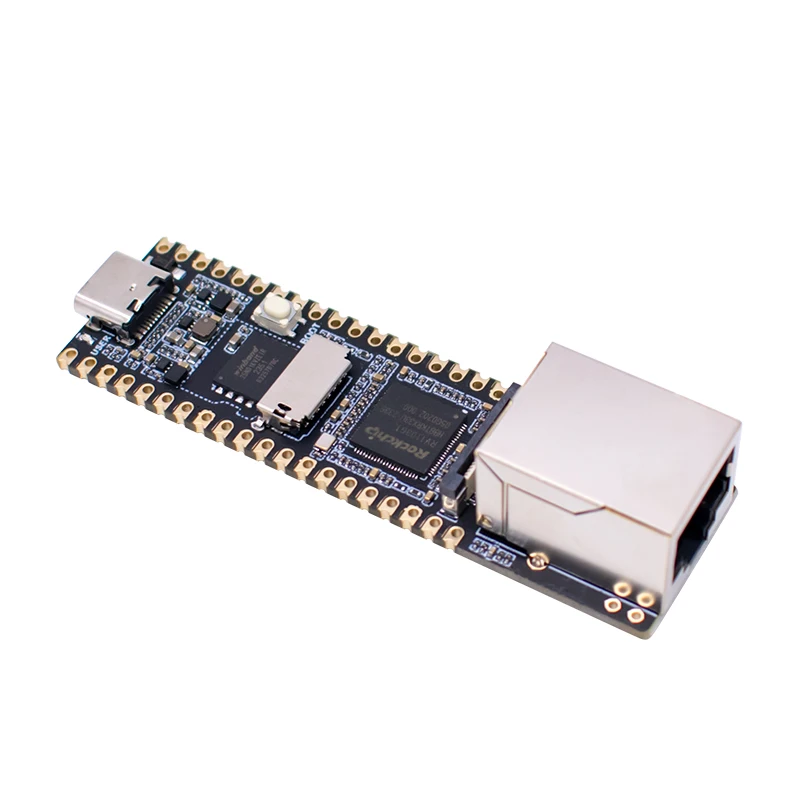 Luckfox Pico Plus، RV1103 Linux Micro Development Board، يدمج معالجات ARM Cortex-A7/RISC-V MCU/NPU/ISP، مع منفذ إيثرنت