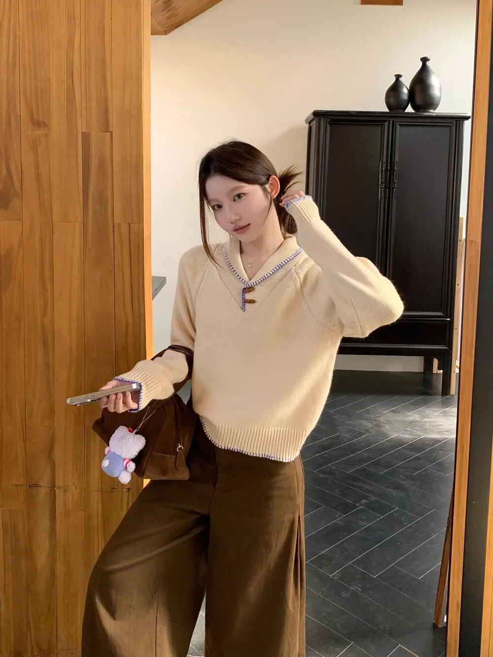 

Свитера Джемперы Пуловеры Женские вязаные Mujer Colorblock Городская уличная мода Harajuku Culture Модные панк-молодежные осенние яркие BF