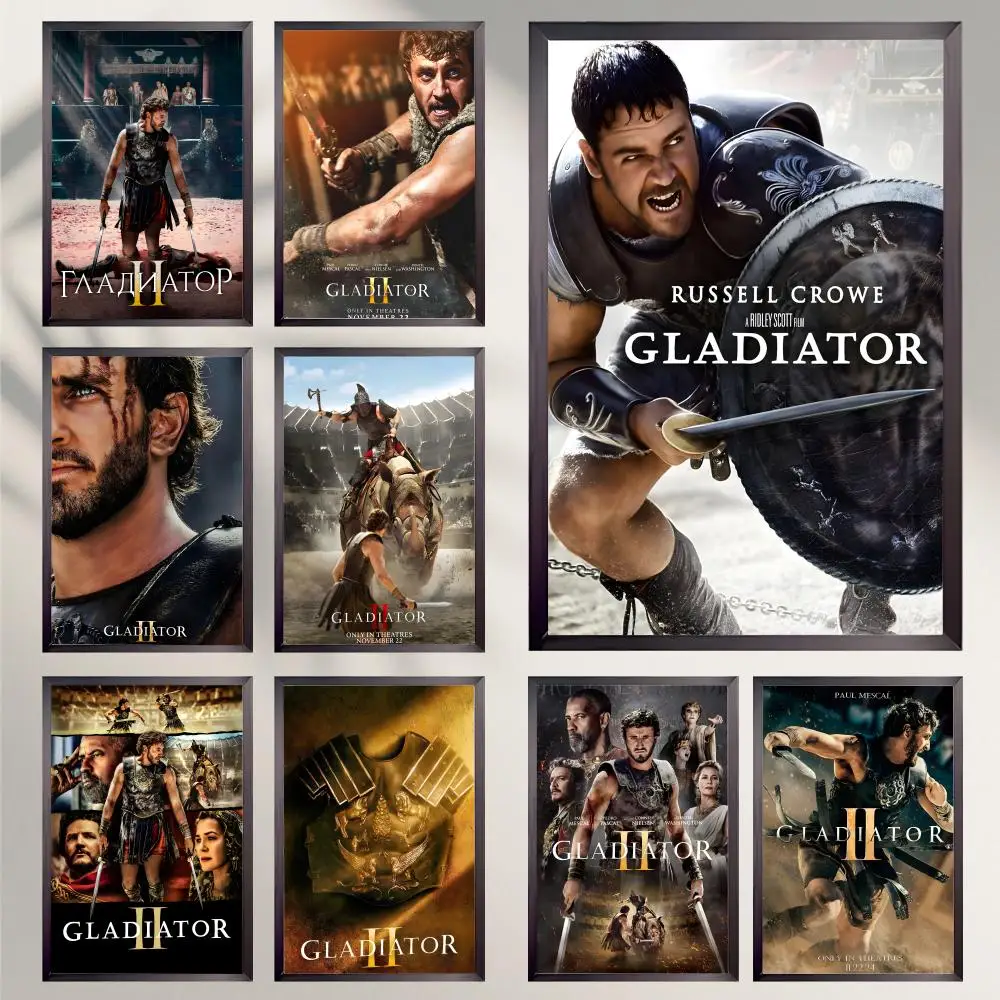 G-Gladiator II Poster HD Versatile Waterproof Wall Decor Self Adhesive Perfect for Any Room & Ideal Gift