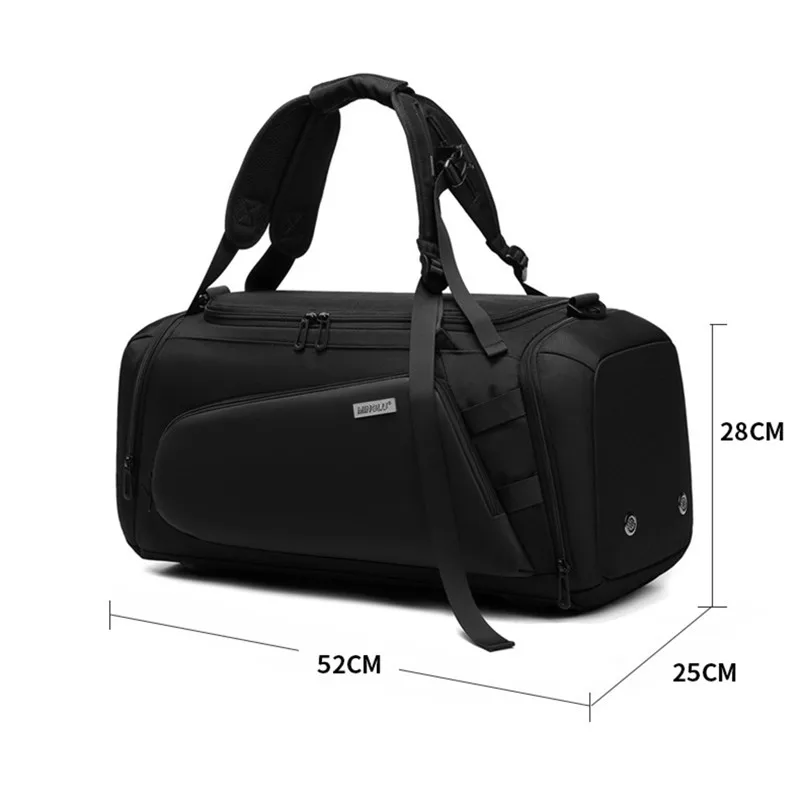 AIGO-Sac à dos de sport multifonction pour homme, grande capacité, étanche, anti-tache, valise de voyage, bagages à main