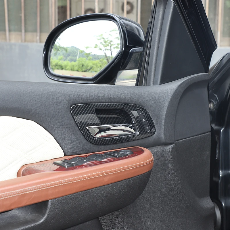 

Для Cadillac Escalade 2007-2014 автомобильная внутренняя дверная чаша, панель, защита от царапин, накладка, наклейка, автомобильные аксессуары