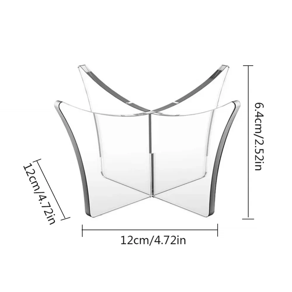 Soporte de acrílico de alta resistencia, accesorio de exhibición Porable, ideal para Rugby, bolos, fútbol, baloncesto