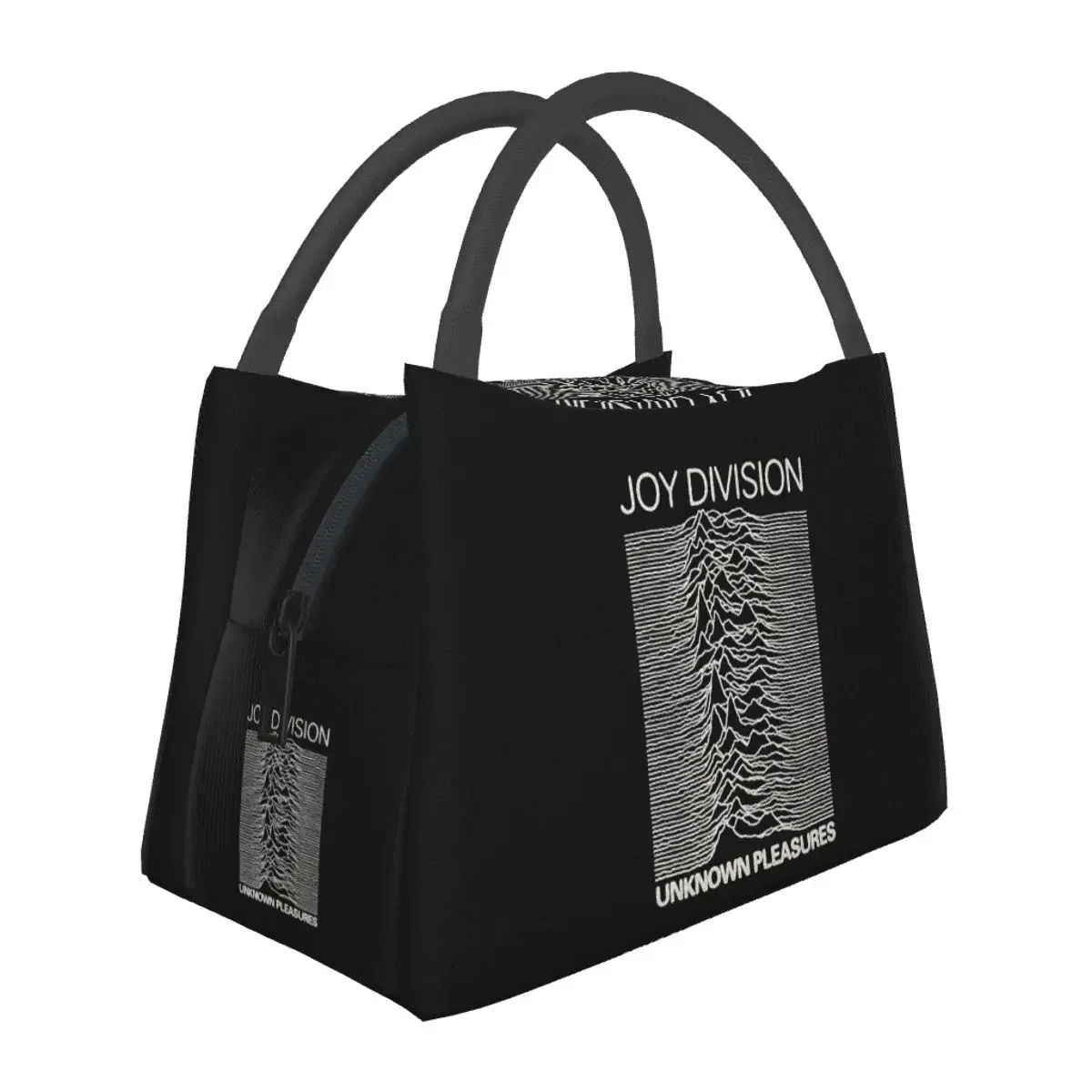 Joy Division Unknown Pleasures Lunch Bags Insulated Bento Box Lunch Tote Picnic Bags Cooler Thermal Bag for Woman Kids School