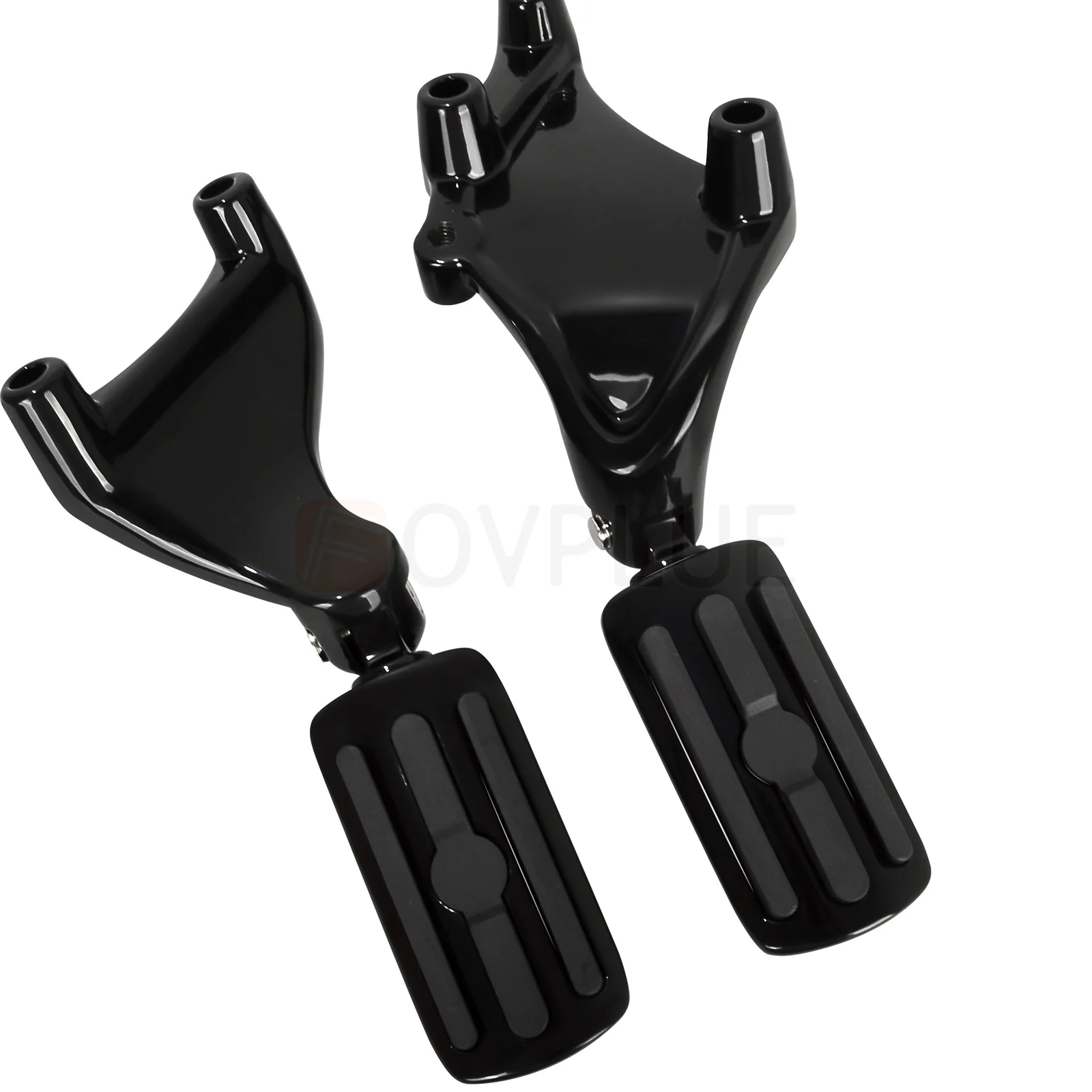 Rear Passenger Footrests Pedal w/Mount Kit For Harley Davidson Sportster Forty-Eight 48 Seventy-Two 72 883 1200 2014-2022 Black