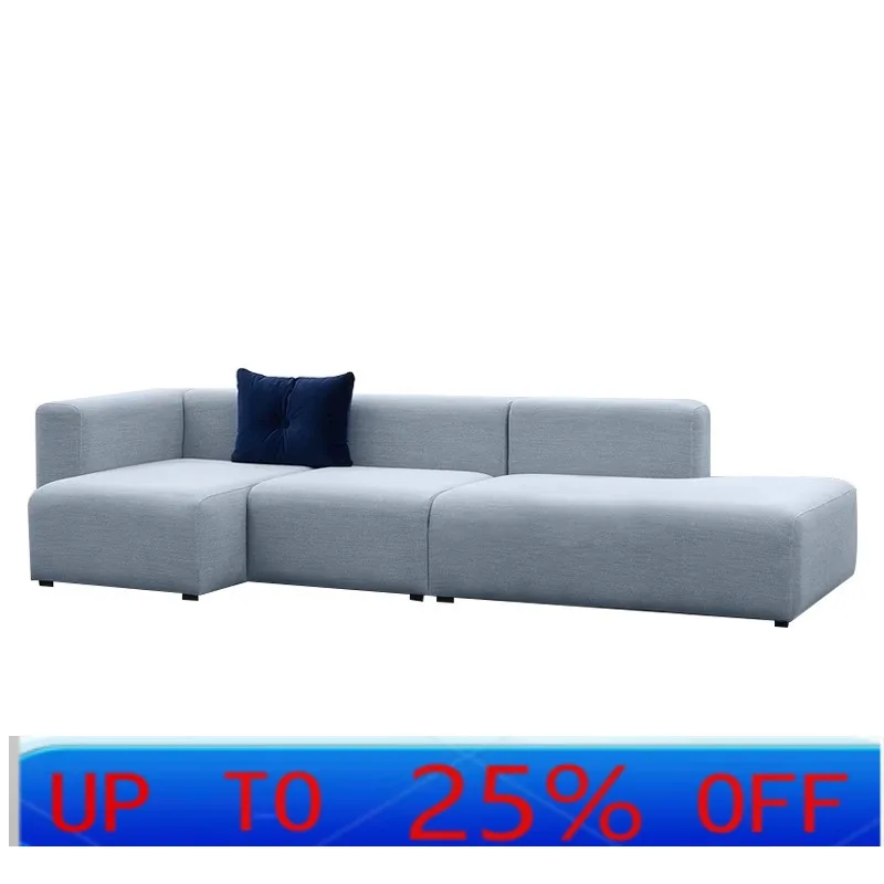 LMM modern simple small apartment modular inline fabric sofa